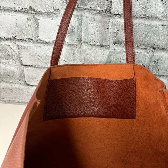 Vince Camuto Luck Tote Vegan Leather Tote - Picture 4 of 5